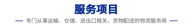 服务项目